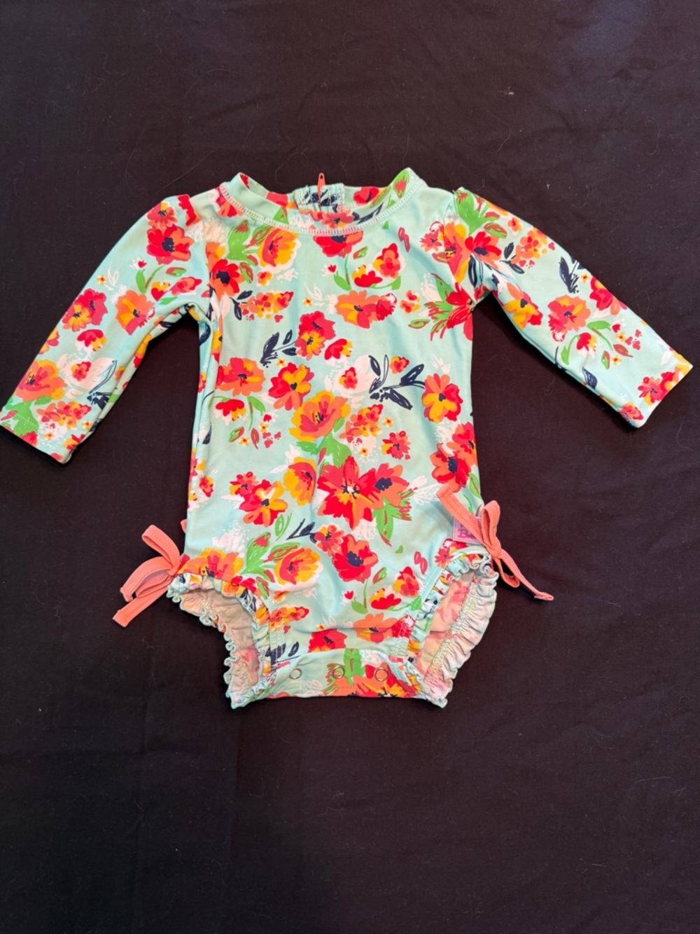 Ruffle butts swimsuit 3/6 months